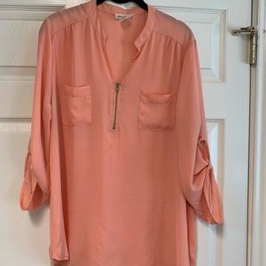 Miley and Molly Women’s Sheer Blouse Size L